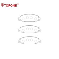 Japanese Auto Parts Disc Brake Pad For MITSUBISHI Canter