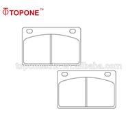 20152 20200 20314 D43 Brake Pad GDB576 2728731 For VOLVO 240 Brake Pad