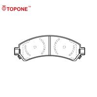 Brake Pad 18029791 D726 For CHEVROLET TRUCK Blazer S10
