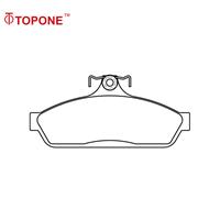 Brake Pad 18021521 D628 For CHEVROLET Impala Caprice Police