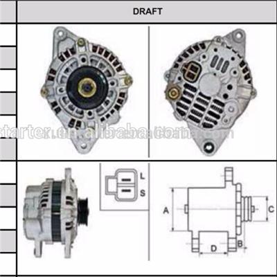 Best quality auto alternator for Accent, Elantra 439346 alternator