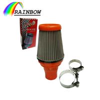 Car mushroom head orange air filter racing