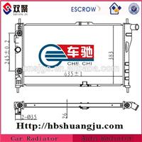 Plastic radiator tanks
