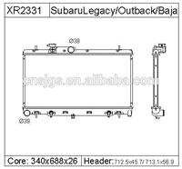 radiator forSUBARU LEGACY/OUTBACK/BAJA 03~06 OE:45111AE00A DPI 2331