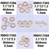 Bosch Copper Washers F00VC17503 (F 00V C17 503) Common Rail Injector Base Washer F00V C17 503 (7.1*15*1.5)
