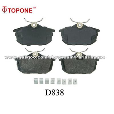 D838 D6120 3345878 Non Abestoes Orgain Disc Brake Pad Manufacturer WVA21860 For Volvo