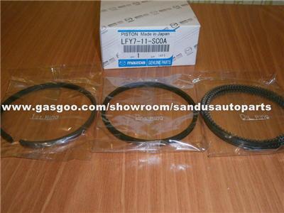 Mazda Engine Spare Parts Gas Piston Ring LFY7-11-SCOA