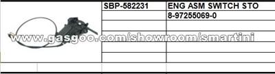 8-97255069-0 Engine ASM Switch STO For Isuzu Trucks NPR,NKR,NQR,100p,600p