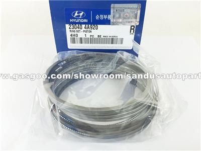 Hyundai Engine Piston Ring Set 23040-4A920 For Sonata, Tucson, Lotze, K5,Forte