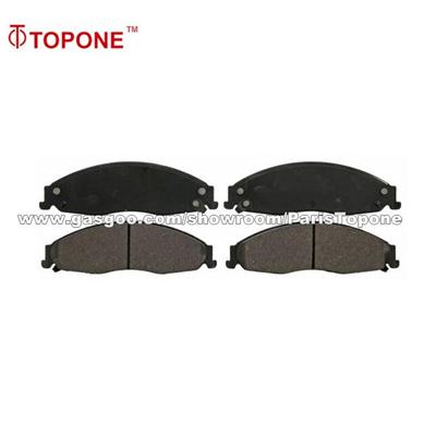 High Temperature Auto Spare Parts Brake Pad With Raw Material For CADILLAC CTS D921 88959947