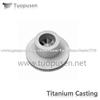TPS titanium casting parts valve
