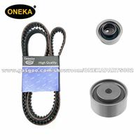 [ONEKA] TIMING BELT KIT FOR HYUNDAI 2.0 (1975CC) DOHC 4 CYL ENGINE (G4CP) ELANTRA TIBURON 1997-2006 G4GF 2.0 (1975CC) 4 CYL. SPECTRA , SPORTAGE 2004-