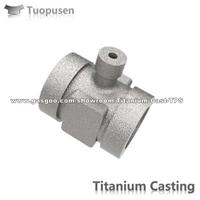 Corrosion Resistant titanium casting parts valve