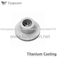 TPS titanium casting parts valve