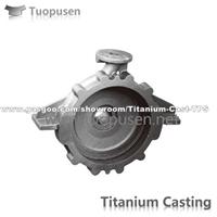 TPS titanium casting parts valve