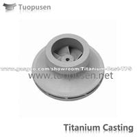 TPS titanium casting parts valve