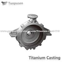 TPS titanium casting parts valve