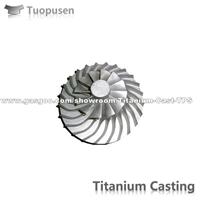 titanium casting parts impeller