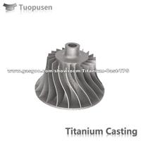 ASTM B367 titanium casting parts valve