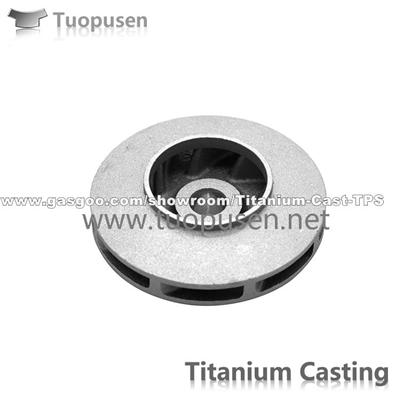 TPS titanium casting parts valve