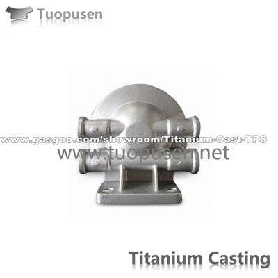 TPS titanium casting parts valve