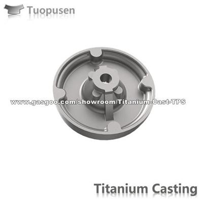 TPS titanium casting parts valve