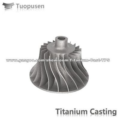 ASTM B367 titanium casting parts valve