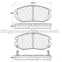 10211250 Car Auto Brake Pad Front For HYUNDAI SONATA 2005-2009 KIA AMANTI 2007-2009 CHEVROLET EQUINOX 2010-2017