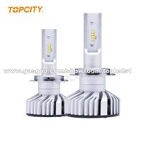 Guangzhou Auto Parts Head Lamp 12v 24v 80w Super Bright G11 Led Headlight H7