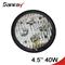 40W LED agriculture lights fender mount headlight JD light for tractors