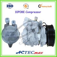 10P08E R134a Compressor for Car Air conditioning System, Pulley 6pk 120mm