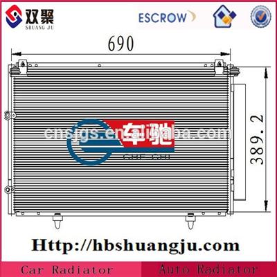 Aluminum Car Condenser Factory ForTOYOTA oe:88460-06070