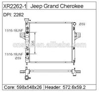 radiator for JEEP GRAND CHEROKEE 99~04 DPI: 2262 OE:52079428AB