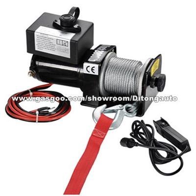 CE Certificate 2000LBS 12VDC Self Recovery Electric Winch For ATV UTV Jeep Truck Trailer SUV
