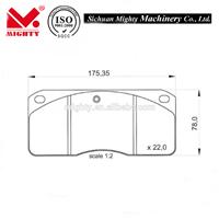 Auto Parts Truck Brake Pads for OEM WVA29039