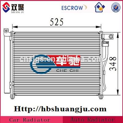 Excellent Quality Refrigerator Condenser For HYUNDAI oe:97606-1E300