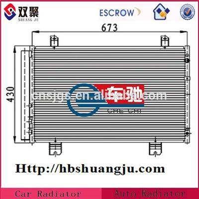 Quality Aliminum Car Condenser ForTOYOTA oe: 8846050200