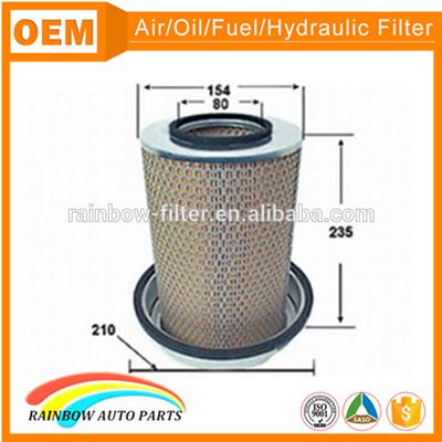 Shining thick metal cover mesh 8-97173026-0 auto air filter