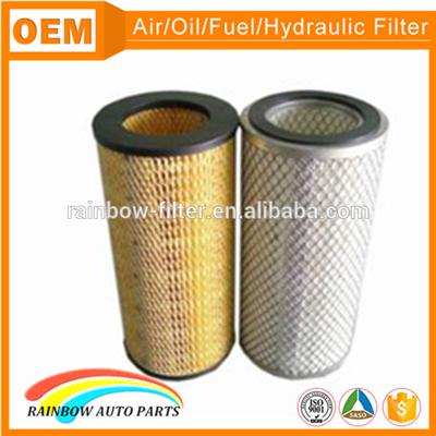 Customized paper color 17801-75010 cartridge air filter assembly