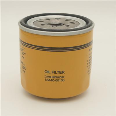 Lube Spin-on contains anti-Drainback Valve 32A40-00100 for Caterpillar Lift Trucks and Mitsubishi Engines