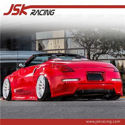 2003-2008 DO LUCK STYLE HALF CRABON FIBER REAR BUMPER FOR NISSAN 350Z Z33