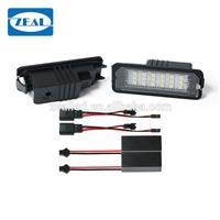 Strong Canbus Emark for VW Golf MK6 MK5 MK4 Lupo Phaeton Scirocco Polo LED License Number Plate Light L9
