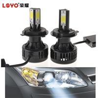 Factory wholesale L3 led car headlight bulbs h1 h4 h7 h11 car led headlight with fans for car