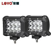 Triple Row Unique 4 inch 2PCS 36W Driving Light led light bar for Offroad Truck Car ATV SUV Jeep Boat