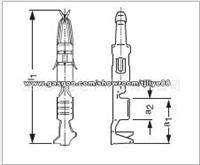 Auto Parts Automotive Connector 26592.331.185 Lear