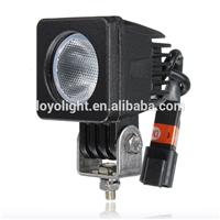 factory wholesale 2'' inch mini 10w led work light Driving Square Motorcycle SUV Van Spot/Flood beam Truck