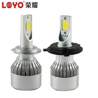 Factory wholesale auto led head lights bulb L6 36W H1 H3 H8 H9 H10 H11 H13 H4 H7 cob led headlamp for car