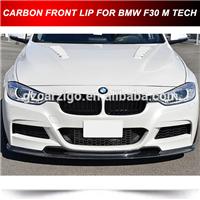 CARBON FIBER FRONT BUMPER LIP SPOILER FOR BMW F30 F31 M TECH BUMPER 3D TYPE