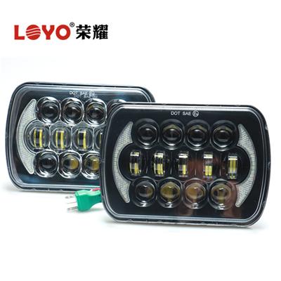 7x6" / 5x7 led headlight for Jeep Truck 4x4 Cars For Jeep Wrangler Accessories