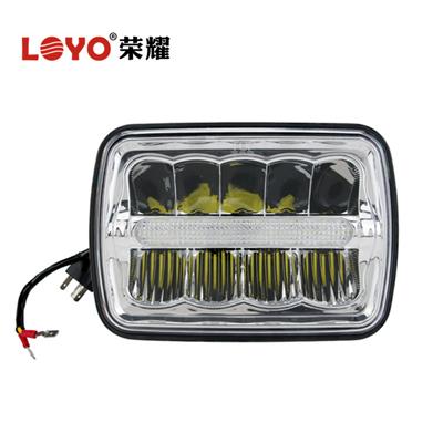 Wholesale led sealed beam square 5x7 inch led headlight 45W rectangular led truck headlight